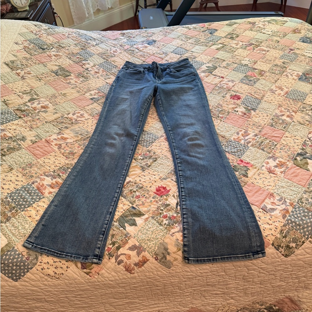 WOMENS BUFFALO DAVID BITTON JEANS MID RISE BOOTCUT QUEEN SIZE 26